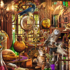 Puzzle - Ravensburger - Laboratorul lui Merlin