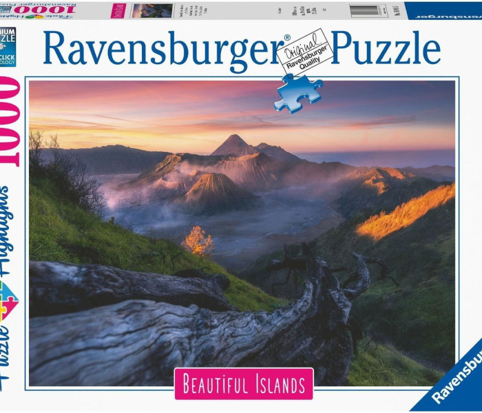 Puzzle - Ravensburger - Piękne wyspy, Jáva, Bromo