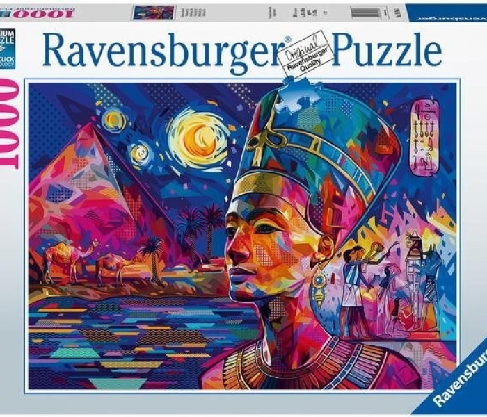 Puzzle - Ravensburger - Nofertiti a Níluson