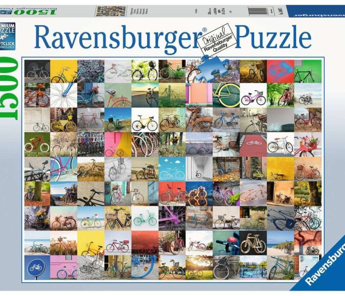 Puzzle - Ravensburger - 99 bicyklov