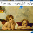 Puzzle - Ravensburger - Anjeli Sixtínska Madona