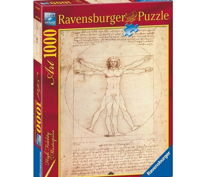 Puzzle - Ravensburger - Omul Vitruvian