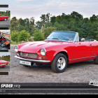 Puzzle - Retro-auta - Fiat 124 Spider (1973)