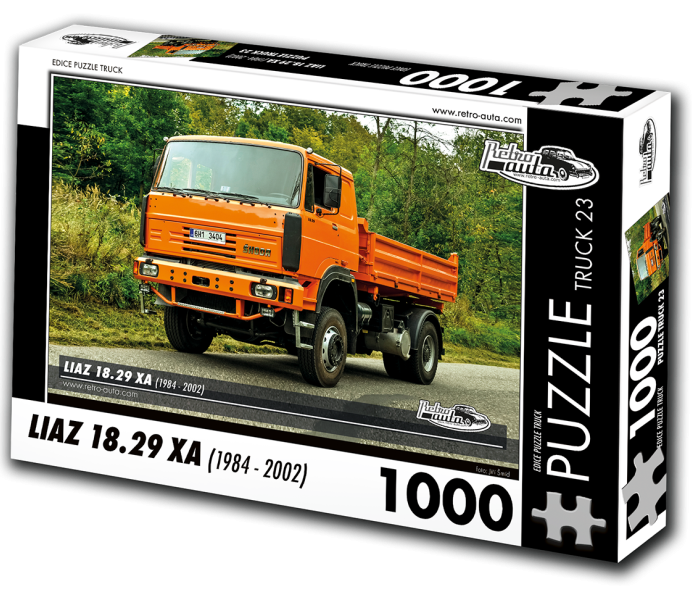 Puzzle - Retro-auta - Liaz 18.29 XA (1984-2002)