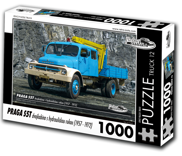 Puzzle - Retro-auta - Praga S5T (1957-1972)