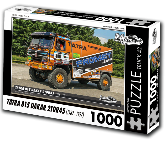 Puzzle - Retro-auta - Tatra 815 Dakar 2T0R45 (1982-1997)