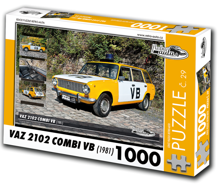Puzzle - Retro-auta - VAZ 2102 Combi VB (1981)