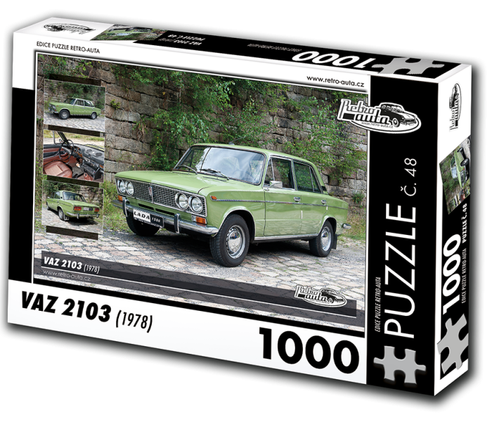 Puzzle - Retro-auta - VAZ 2103 (1978)