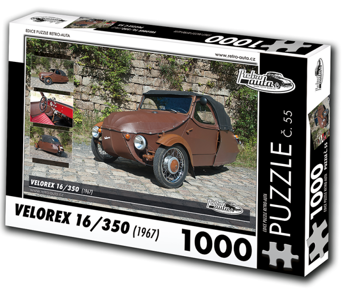 Puzzle - Retro-auta - Velorex 16/350 (1967)