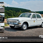 Puzzle - Retro-auta - Puzzle Volha GAZ 24 (1983)