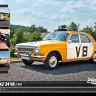 Puzzle - Retro-auta - Volha GAZ 24 VB (1984)