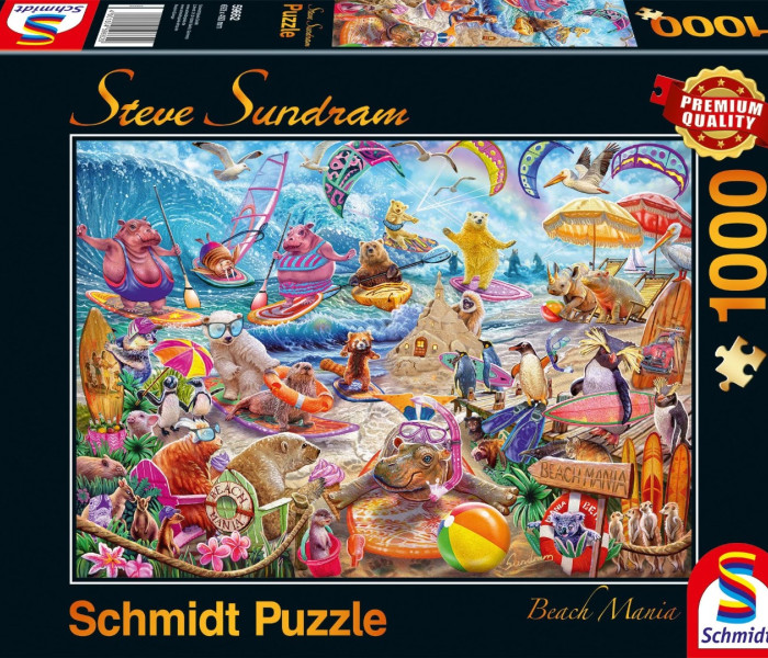 Puzzle - Schmidt - Bláznivá pláž