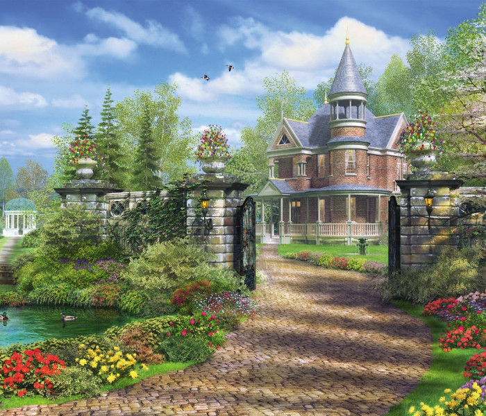 Puzzle - Schmidt - Reședință rurală idilică