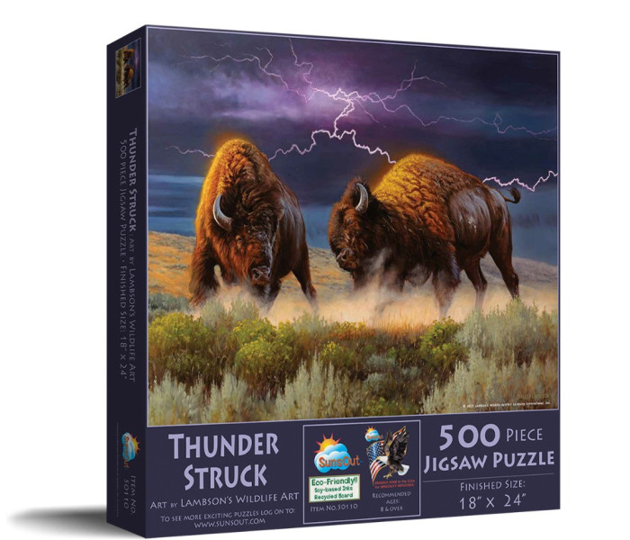 Puzzle - Sunsout - Bizóny