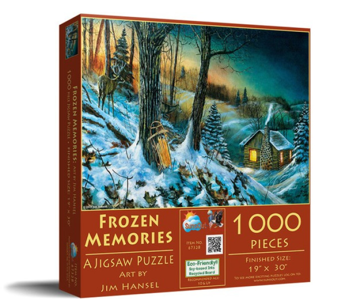 Puzzle - Sunsout - Spomienky na zimu