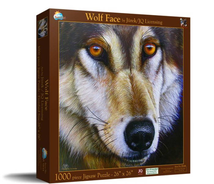 Puzzle - Sunsout - Tvář vlka