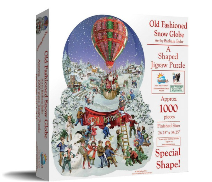 Puzzle - Sunsout - Vianočný balón