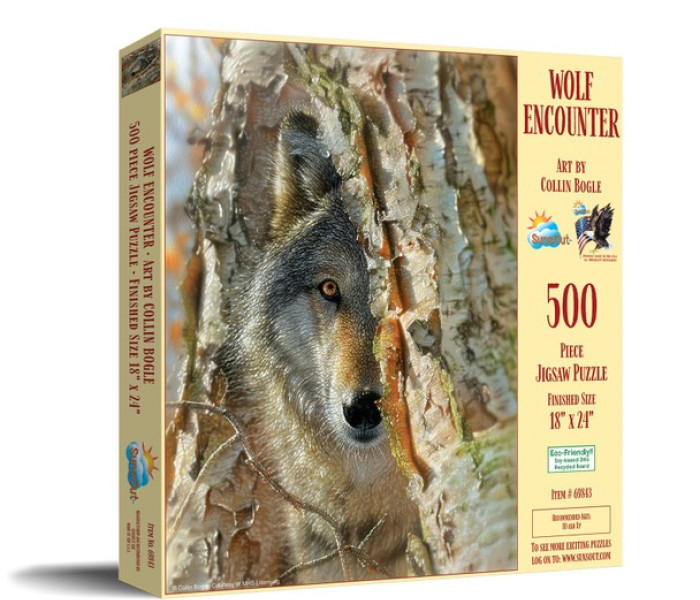 Puzzle - Sunsout - Wilk