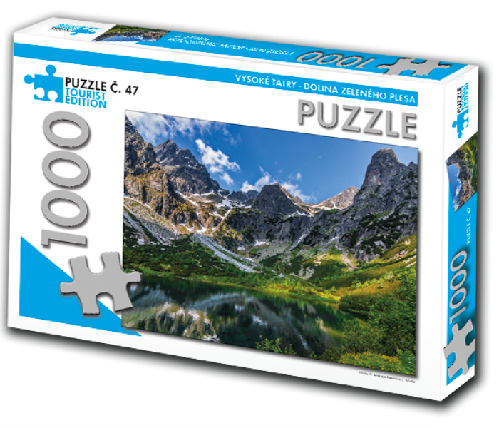 Puzzle - Tourist Edition - Vysoké Tatry - Dolina Zeleného plesa