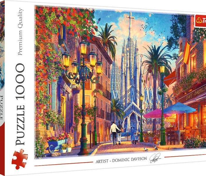 Puzzle - Trefl - Barcelona, Španielsko