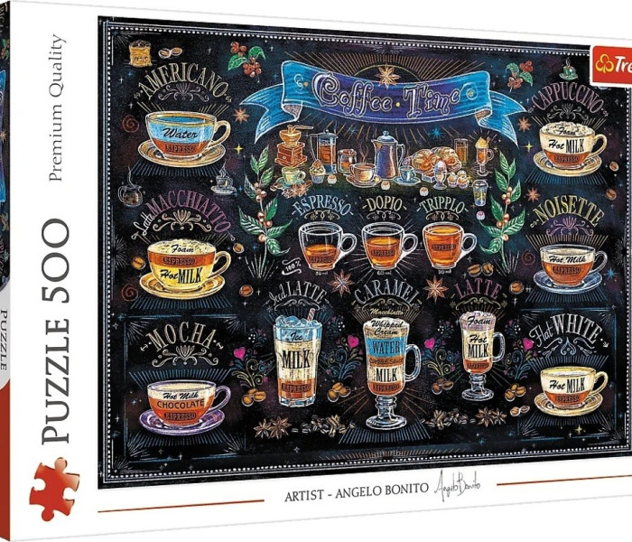 Puzzle - Trefl - Kávéidő