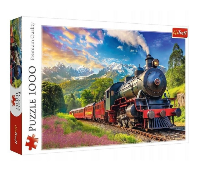 Puzzle - Trefl - Cesta vlakom