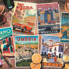 Puzzle - Trefl - Cestovanie po Európe