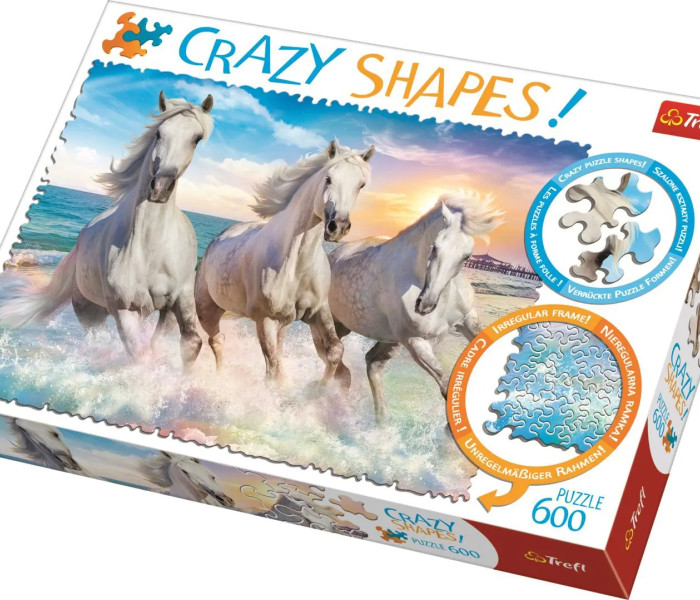 Puzzle - Trefl - Cválajúce Kone medzi vlnami