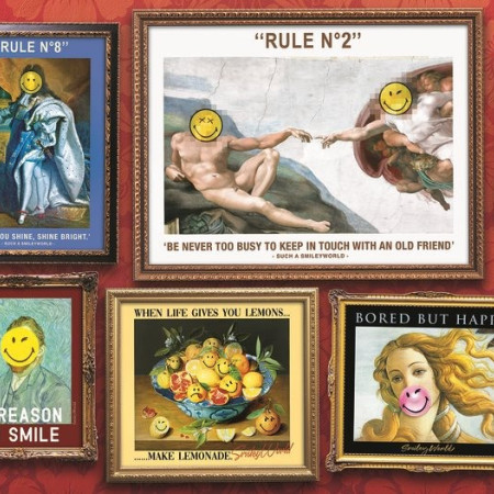 Galéria Smiley World - Panoramatické puzzle