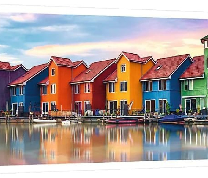 Puzzle - Trefl - Groningen, Țările de Jos - Puzzle panoramic