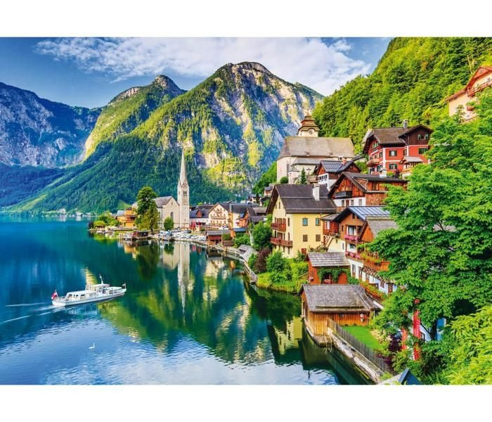 Puzzle - Trefl - Hallstatt, Rakúsko