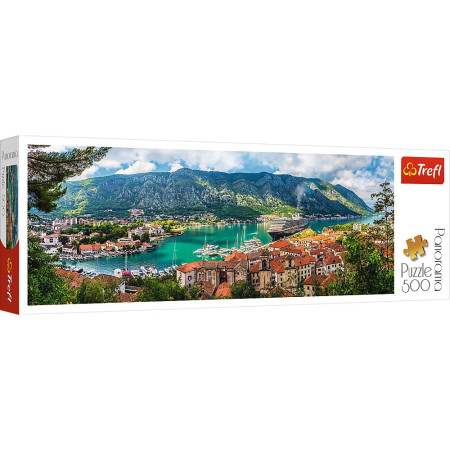 Kotor, Čierna Hora - Panoramatické puzzle