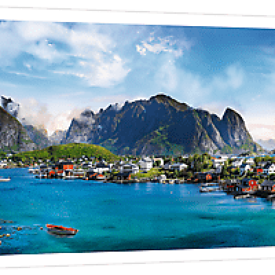 Lofoty, Norwegia – Puzzle Panoramiczne 