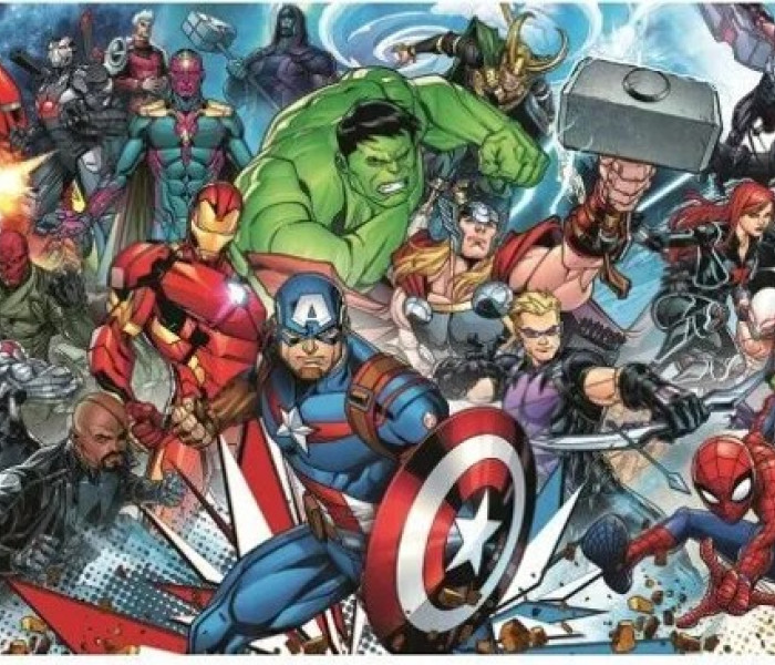Puzzle - Trefl - Marvel - Puzzle panoramic