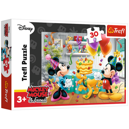 Mickey a Minnie oslavujú narodeniny