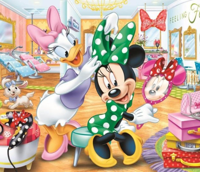 Puzzle - Trefl - Minnie , Daisy