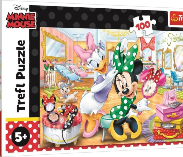 Puzzle - Trefl - Minnie , Daisy