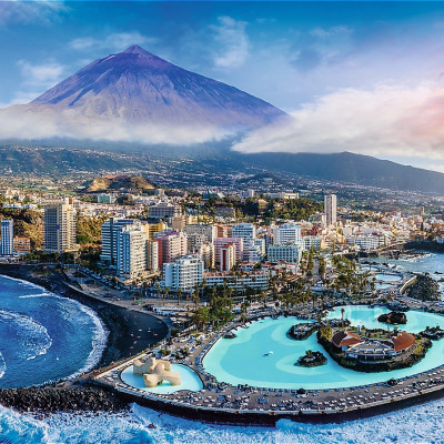 Widok na Teneryfę, Wyspy Kanaryjskie