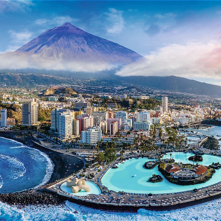 Pohľad na Tenerife, Kanárske ostrovy