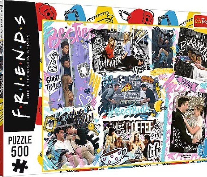 Puzzle - Trefl - Priatelia