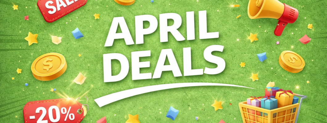 Aprílové zľavy sú tu: Ušetrite viac pri väčšom nákupe