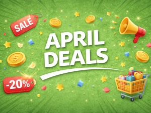 Aprílové zľavy sú tu: Ušetrite viac pri väčšom nákupe
