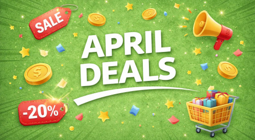 Aprílové zľavy sú tu: Ušetrite viac pri väčšom nákupe