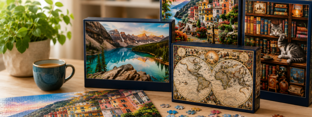 Obľúbené puzzle EuroGraphics sú opäť skladom – a ponuku sme rozšírili o ďalšie motívy!