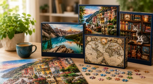 Obľúbené puzzle EuroGraphics sú opäť skladom – a ponuku sme rozšírili o ďalšie motívy!