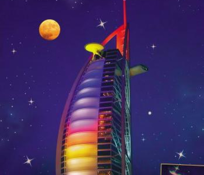 Puzzle -  - Burj al Arab - Puzzle fosforescent