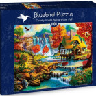 Puzzle - Bluebird - Dom v blízkosti vodopádu