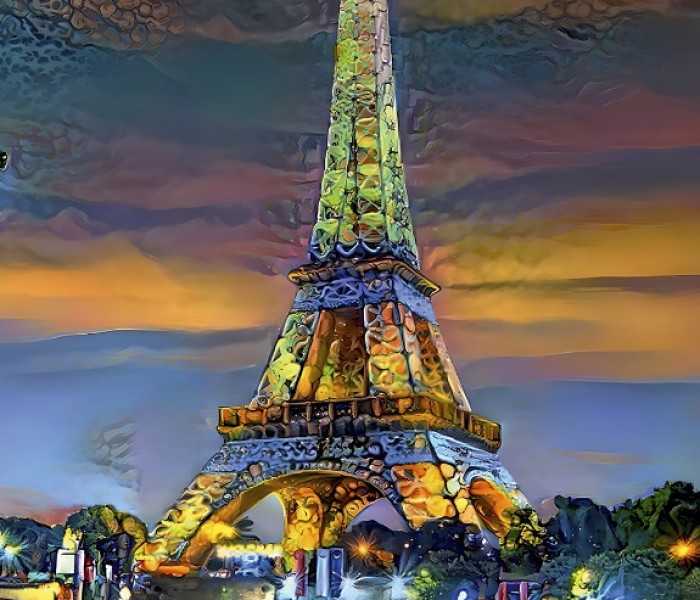 Puzzle - Bluebird - Eiffelova veža