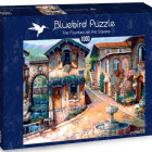 Puzzle - Bluebird - Fontána na námestí