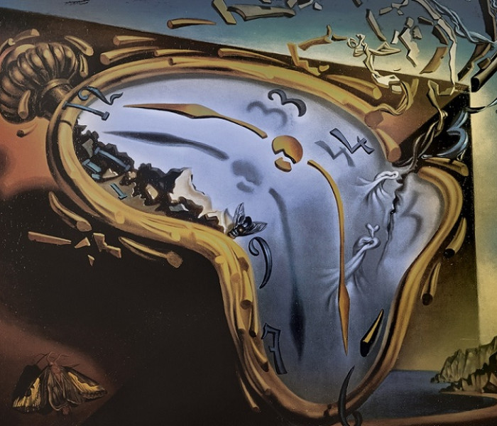 Puzzle - Bluebird - Hodinky v okamihu prvého výbuchu